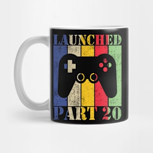 Launched Part 20 Birthday Gaming Vintage Gift Mug